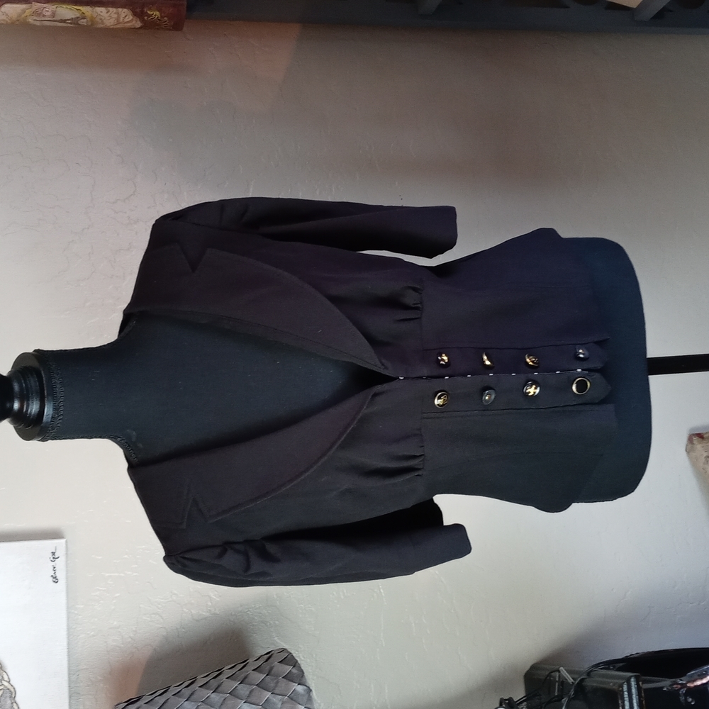 Candie's Button Down Short Blazer - image 1